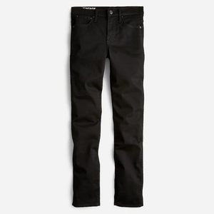 NWOT J.Crew Tall 9" mid-rise vintage slim-straight jean in Stay Black wash